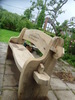 Curved Memorial Bench